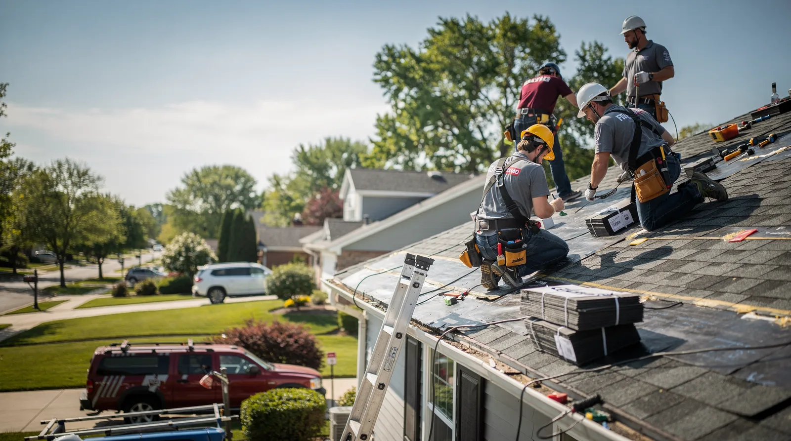 Roof Repair in Georgetown, IL around you
